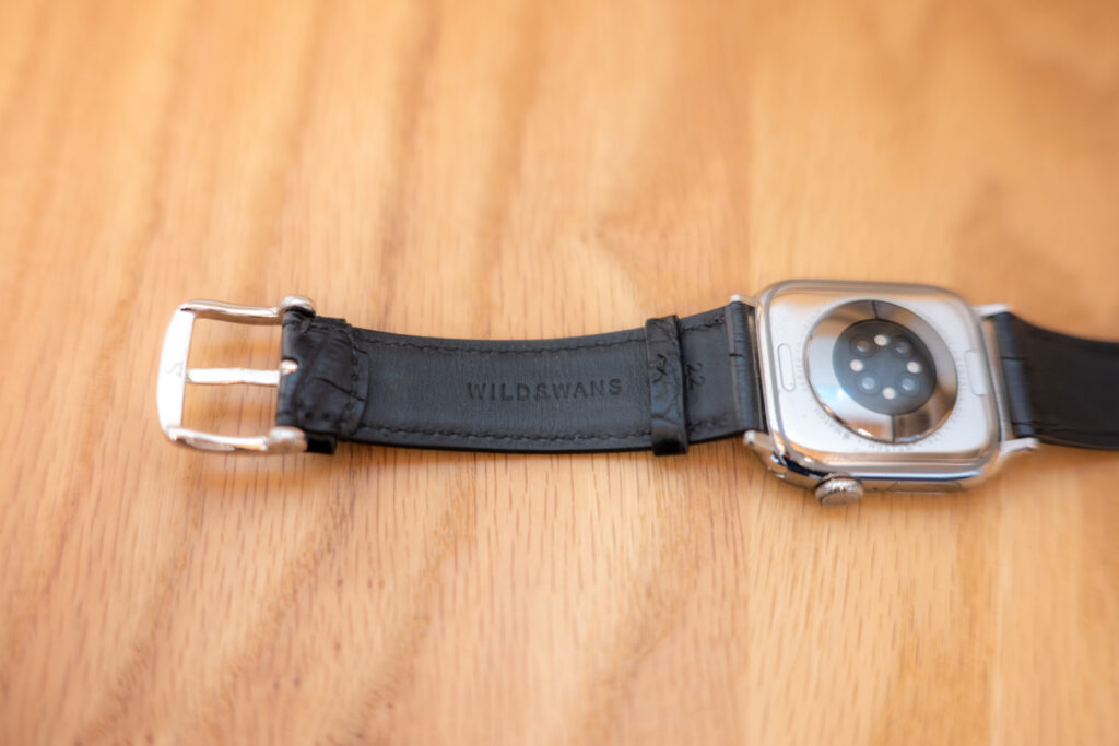 WILDSWANSクロコApple Watchバンド【レビュー】