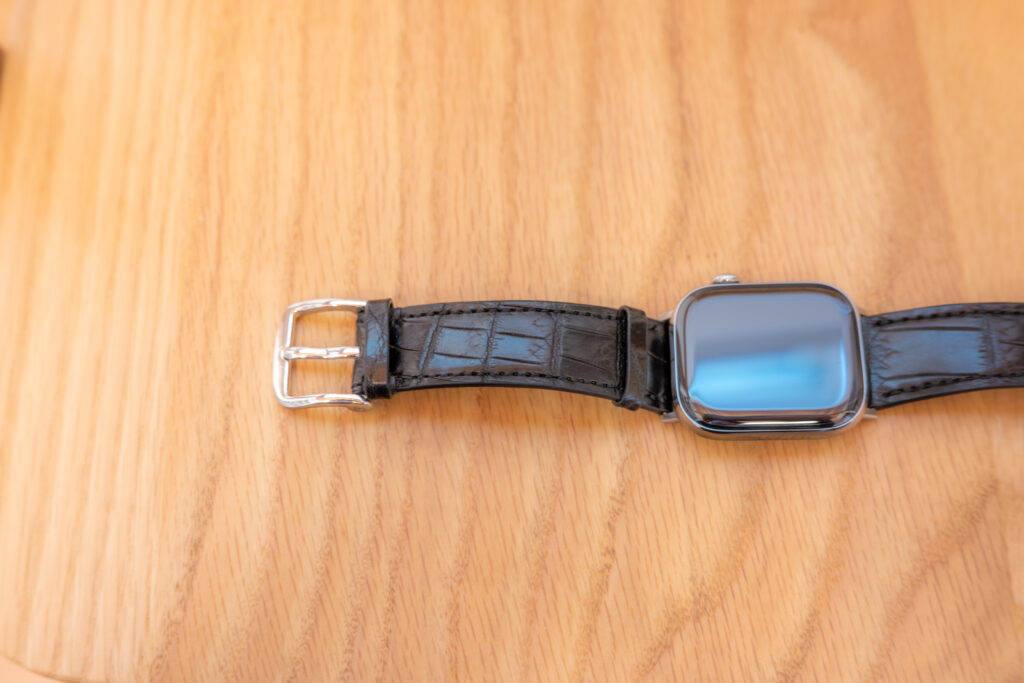 WILDSWANSクロコApple Watchバンド【レビュー】